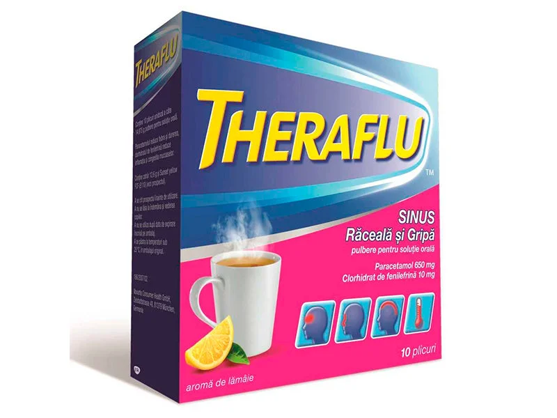TheraFlu Sinus Raceala si Gripa pulb/sol.orala