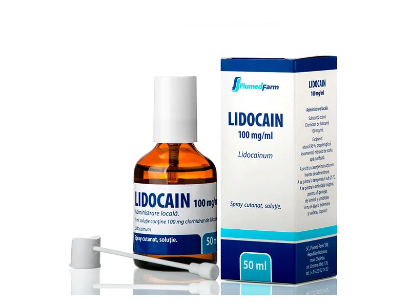 Lidocain 10% spray bucofaring./cutan.sol. 50ml