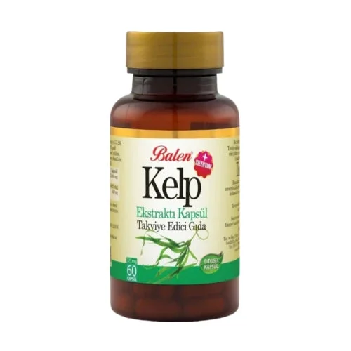 Balen KELP (Iod, Spirulina, Selenium) 300mg caps. N60