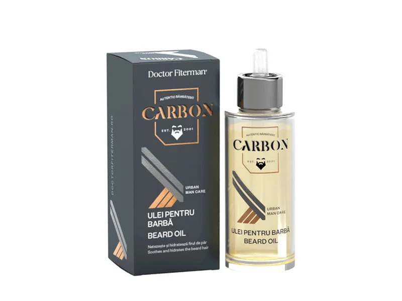 Doctor Fiterman Carbon Ulei pu barba 30ml