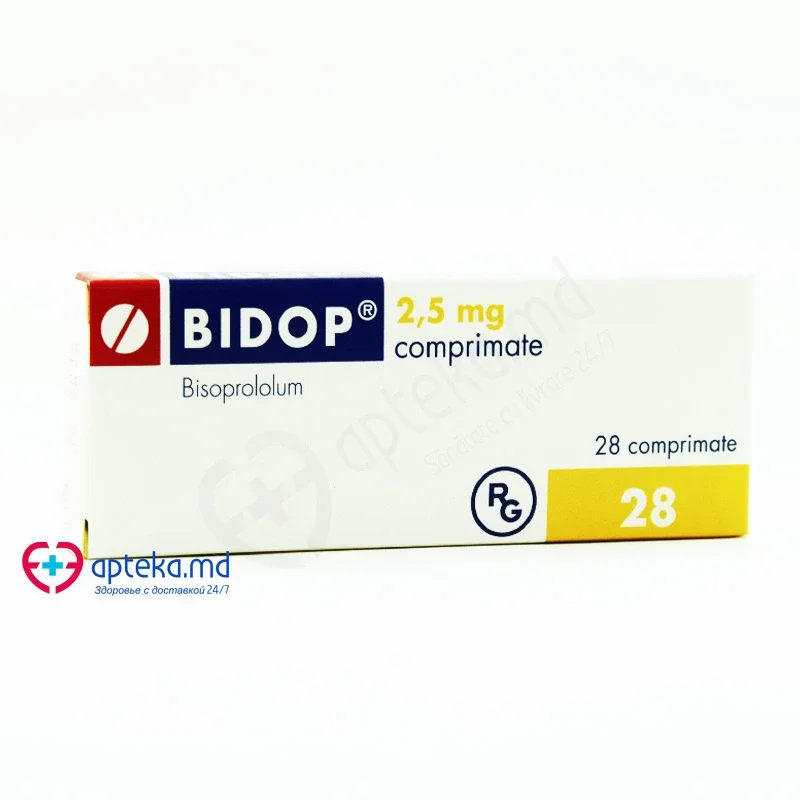 Bidop 2,5 mg comp. 2,5 mg N14x2