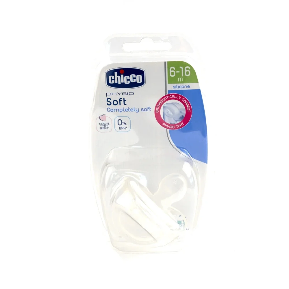 Chicco Suzeta ortodontica silicon, 6+, 1 buc (180901)