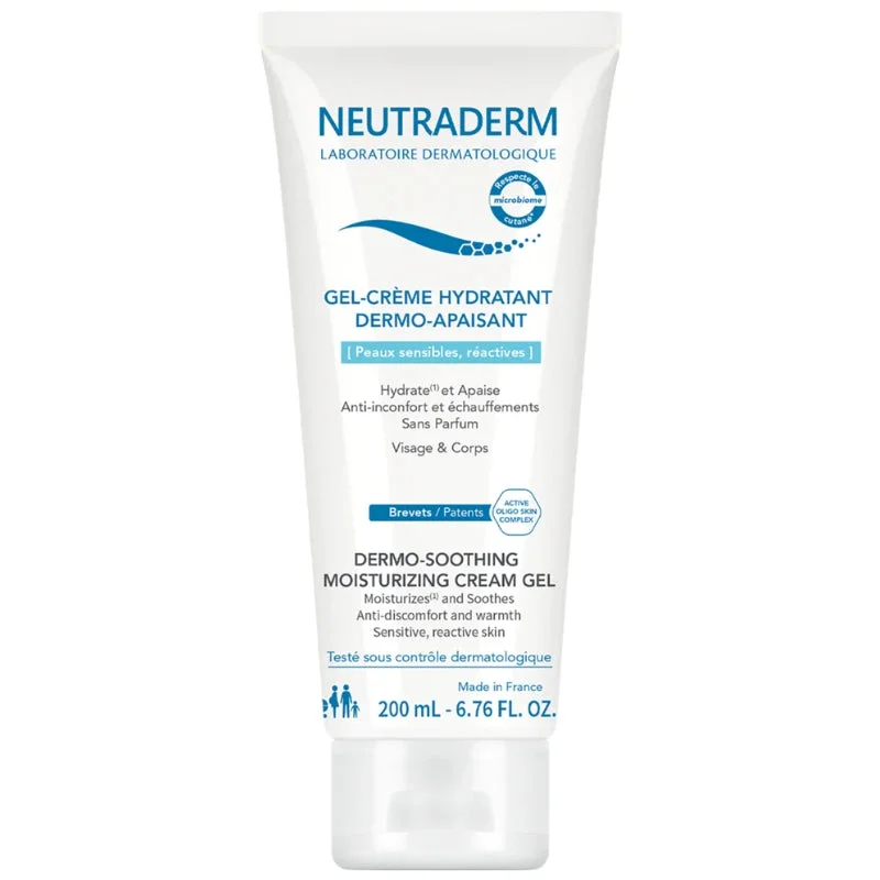 NEUTRADERM Dermo-soothing Cremă-gel hidratanta pentru pielea sensibilă, reactiva, 200ml