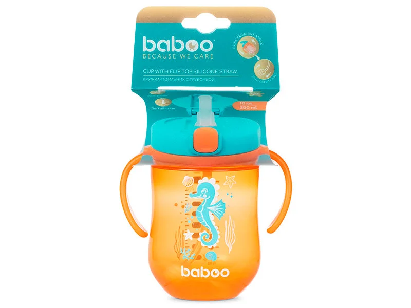 Baboo cana cu pai 300ml orange 9M+ 8-132