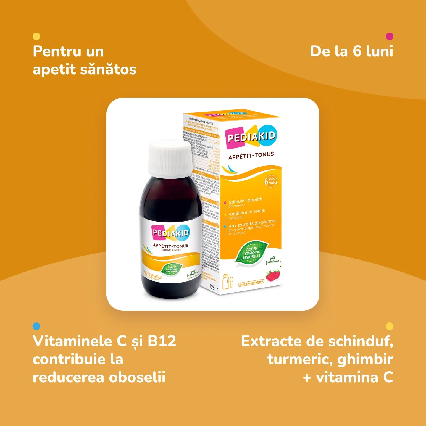 INELDEA Pediakid Apetite-Tonus sirop 125ml