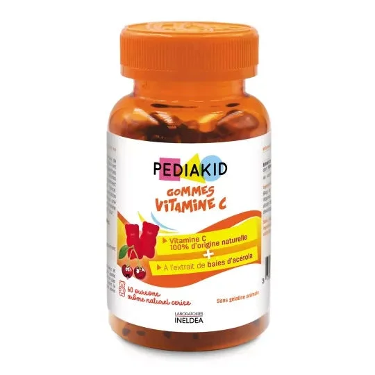 INELDEA Pediakid Vitamina C ursuleți gumati N60