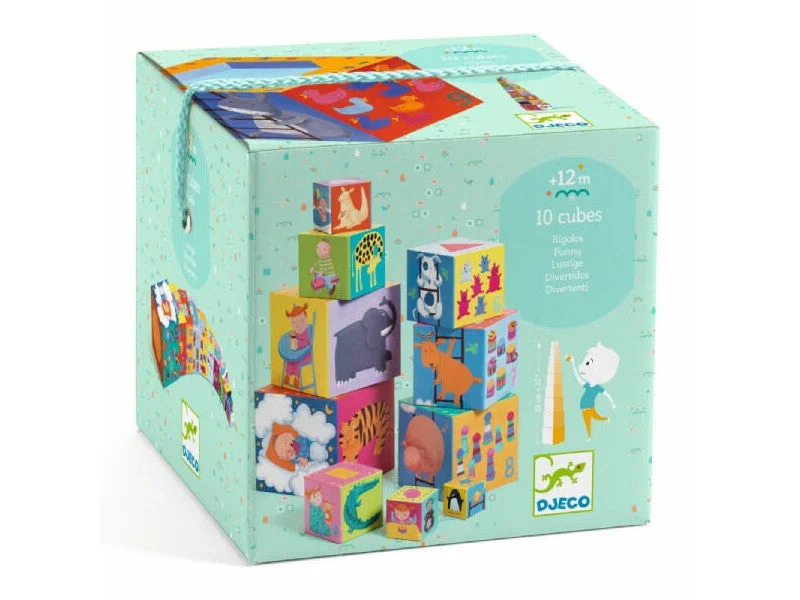 Art toys CUBURI PIRAMIDA - Rigolo