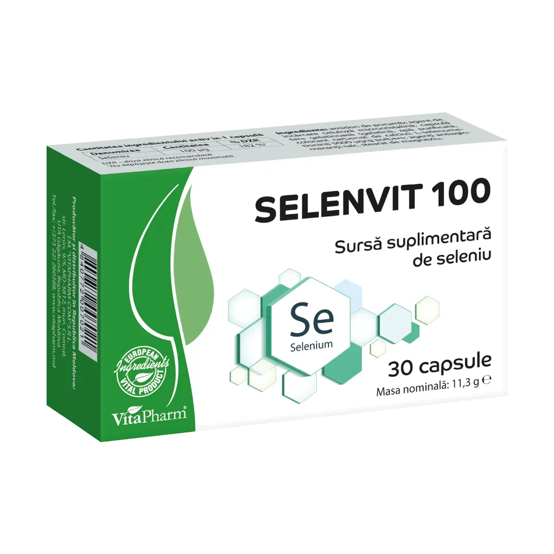 Selenvit capsule 100 mcg N10x3
