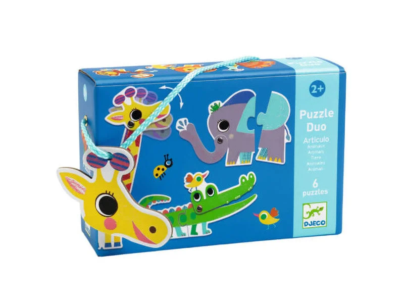 Art toys PUZZLE DUO - Articulo Animals - FSC MIX DJ08262