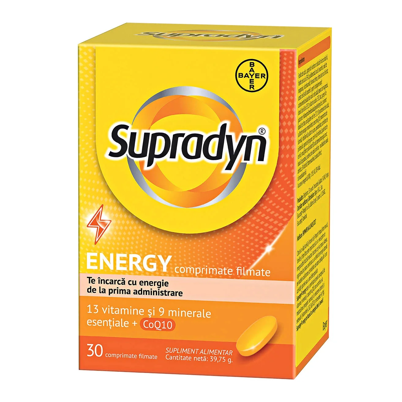 Supradyn Energy Coenzima Q10 comp. film. N30