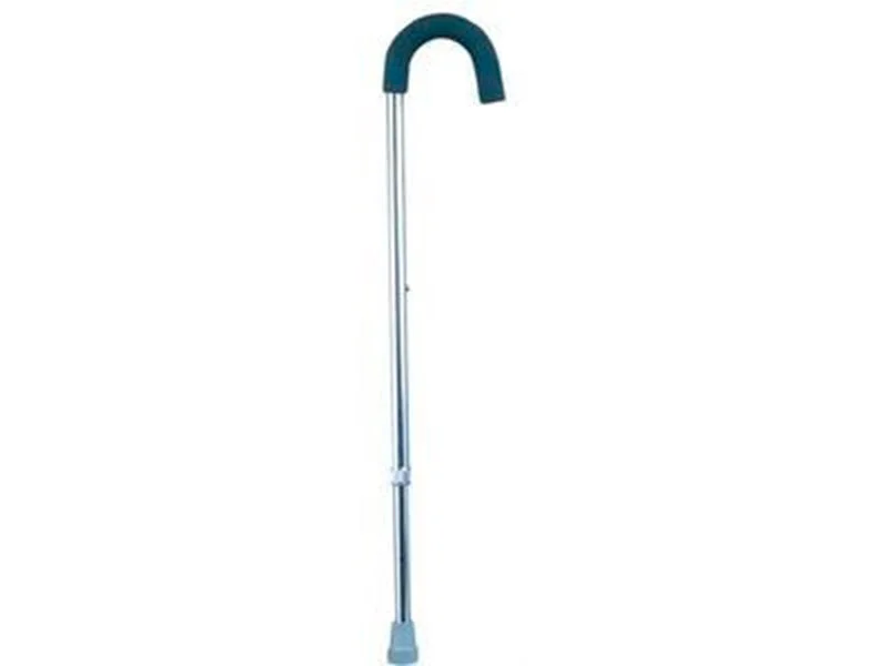 Baston reglabil color crom cu maner curb ALK 528L