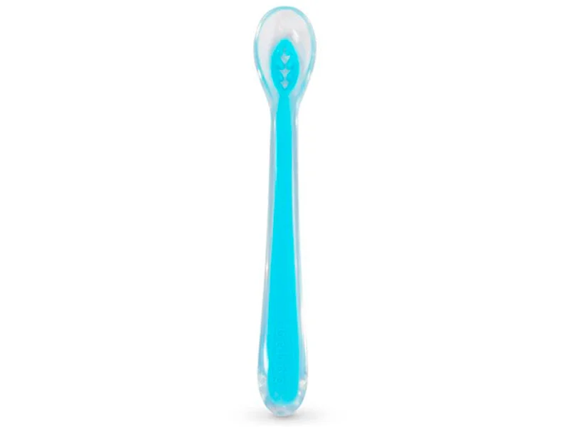 Baboo lingura silicon albasta 6M+ 10-003