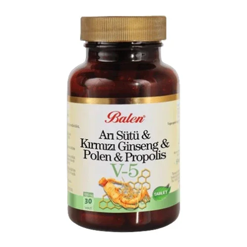 Balen V5 Royal Jelly & Ginseng & Polen & Propolis comp. N30