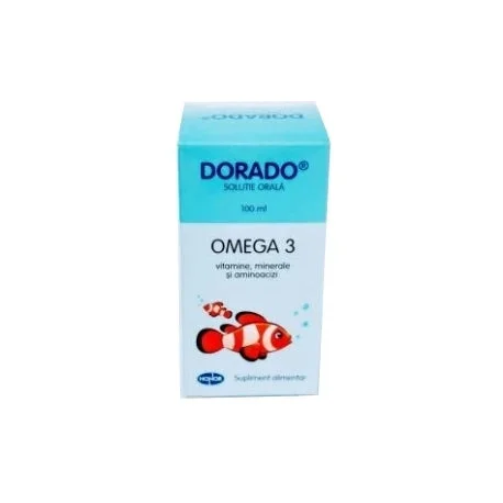Dorado Omega 3 cu vitamine si minerale sol. orala 100 ml