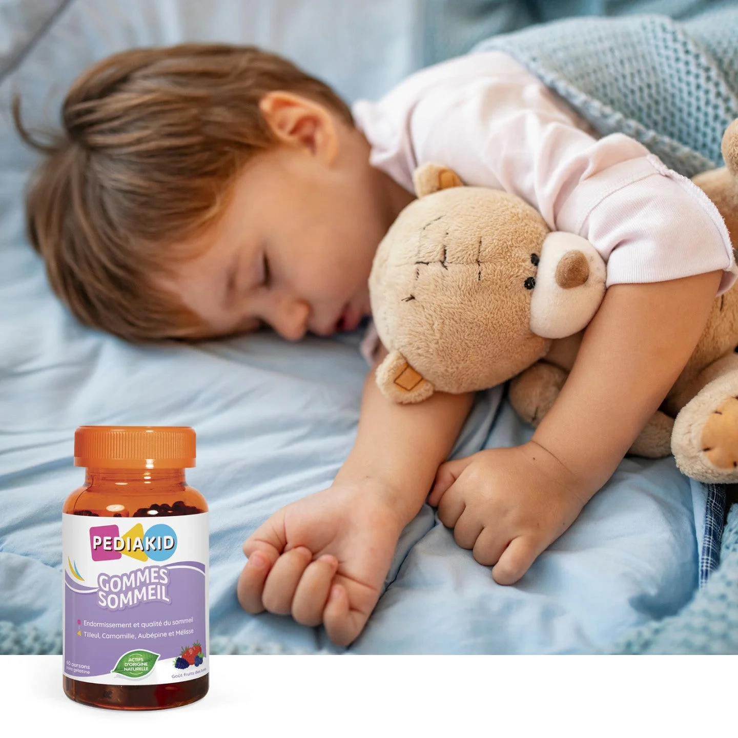 INELDEA Pediakid Sommeil (pentru somn) ursuleti gumati N60