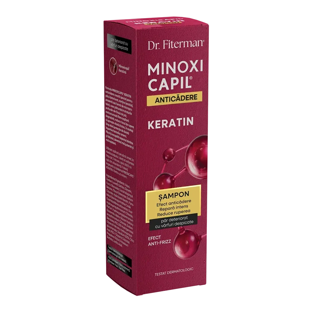 Doctor Fiterman Minoxicapil Keratin Șampon anticădere 200ml
