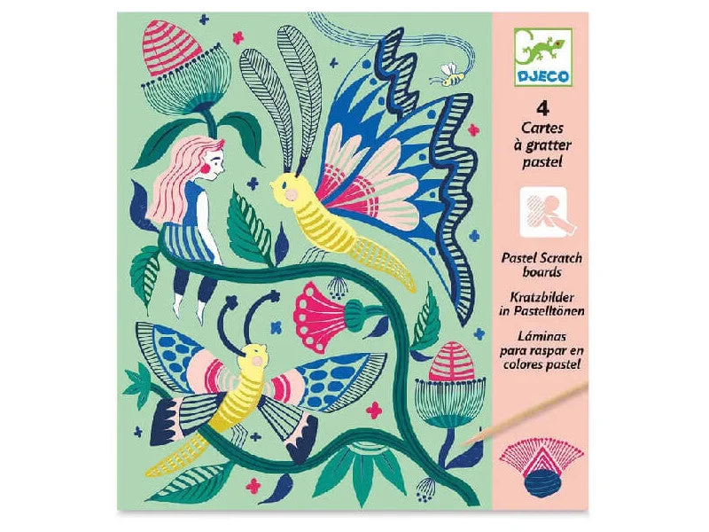 Art toys Carduri de razuit gradina fantastica DJ09719