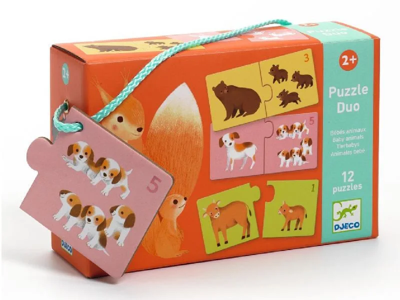 Art toys Puzzle Duo Numaram animalute DJ08197