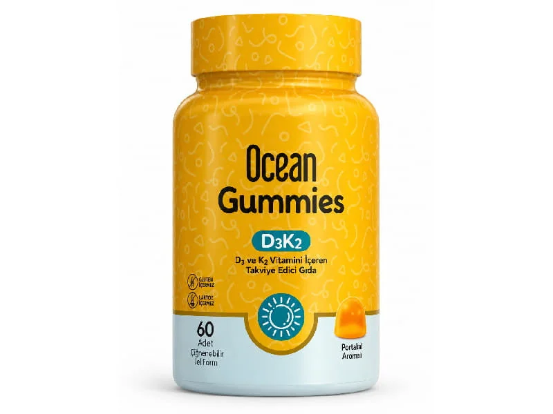 Ocean Gummies D3K2 (jeleuri masticabile)