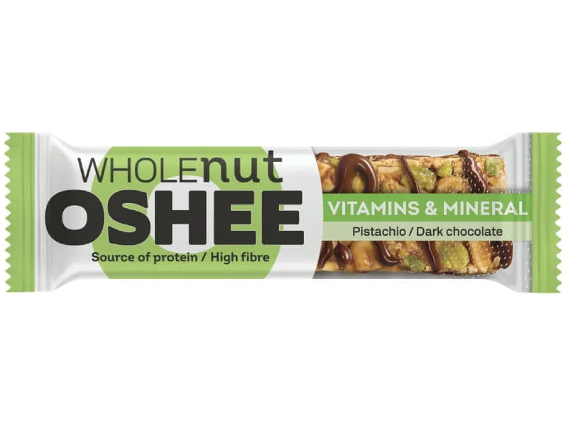 Oshee Batonas sarat Wholenut cu fistic 40g