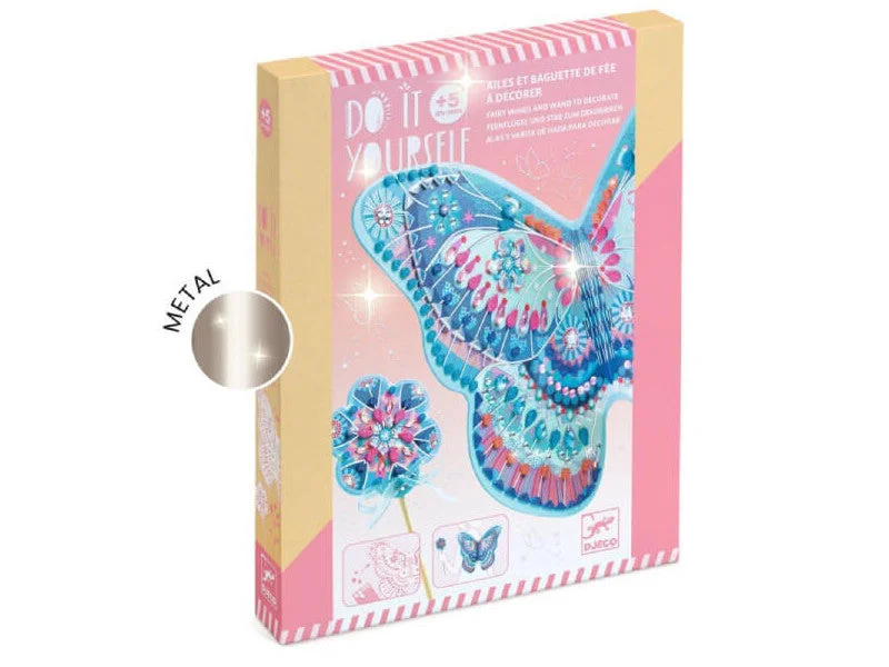 Art toys DJ07939 Ailes & baguette Diy Like a fairy