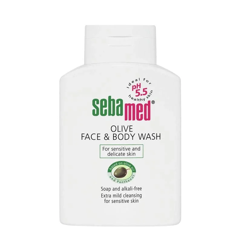 Sebamed Lichid de spalare cu ulei de masline pentru față și corp 1000ml