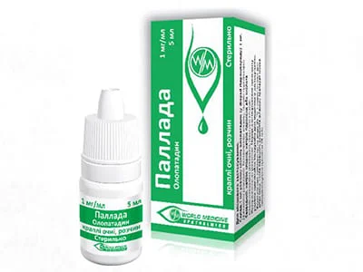 Pallada pic. oft., sol. 1 mg/ml 5 ml N1