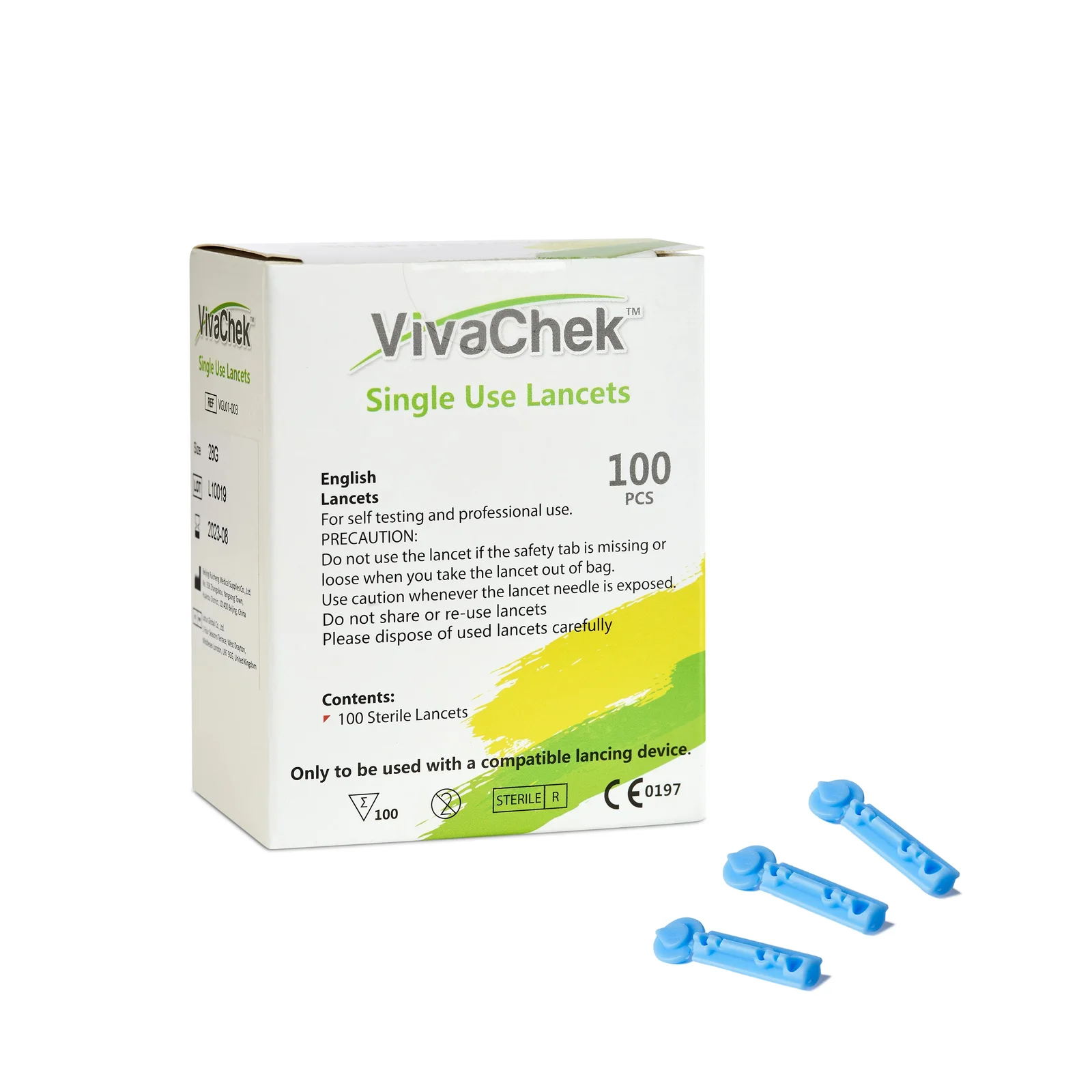 iDiab VivaChek Lancete 28G N100