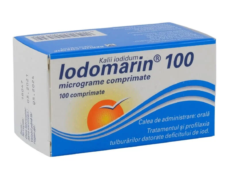 Iodomarin 100mcg comp. N100(copii)OTC