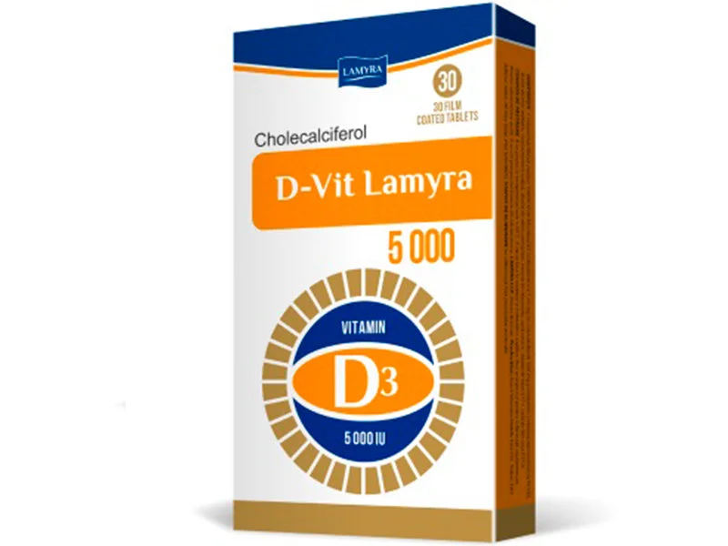 D-Vit Lamyra D3 5000UI comp.film.