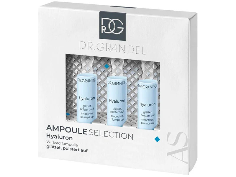 Dr.Grandel Fiole Concentrat cu Acid Hialuronic 3 x 3 ml