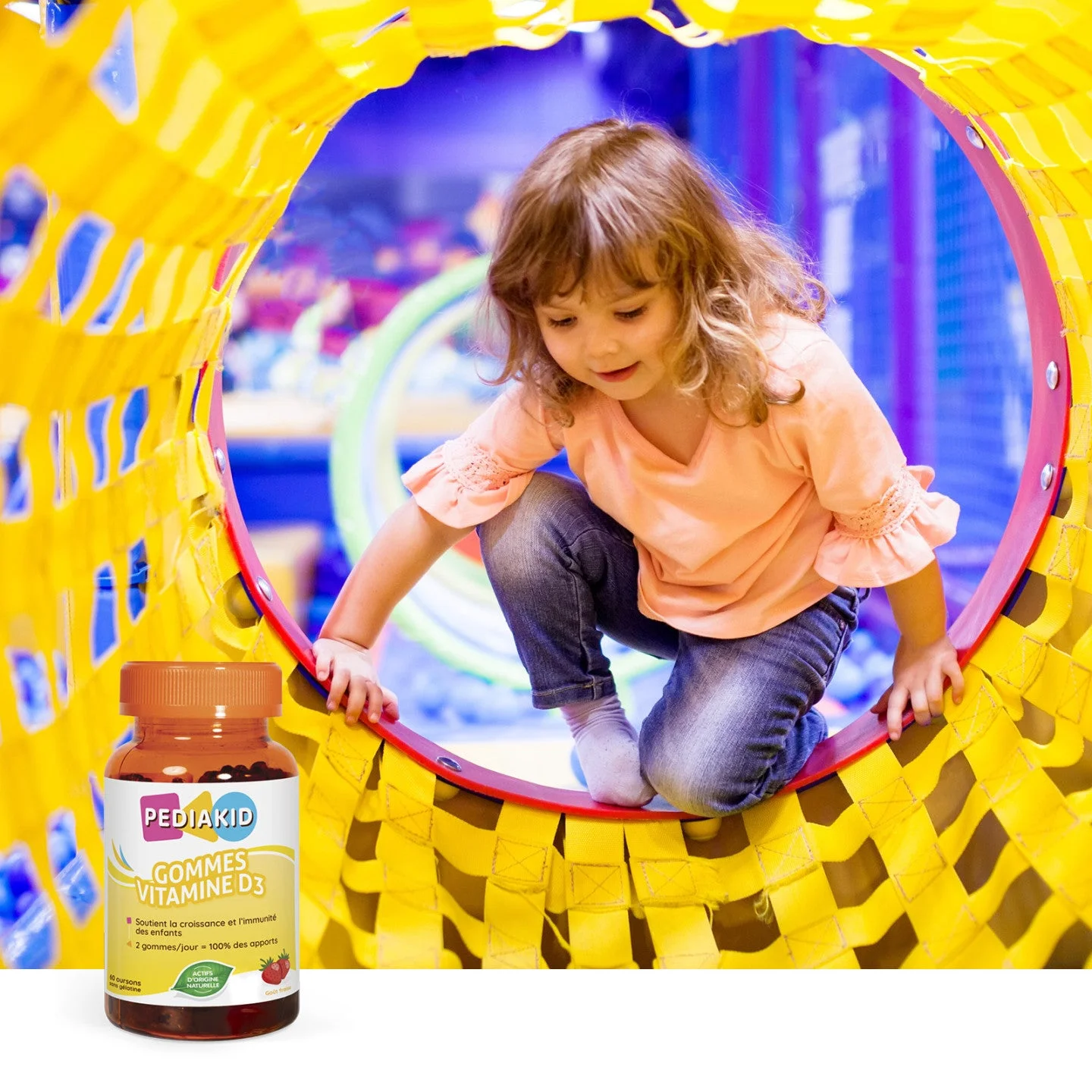 INELDEA PEDIAKID Vitamina D3 ursuleti gumati N60
