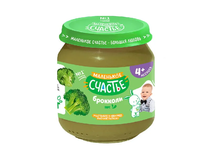 Malenikoe Sciastie Piure brocoli 80g