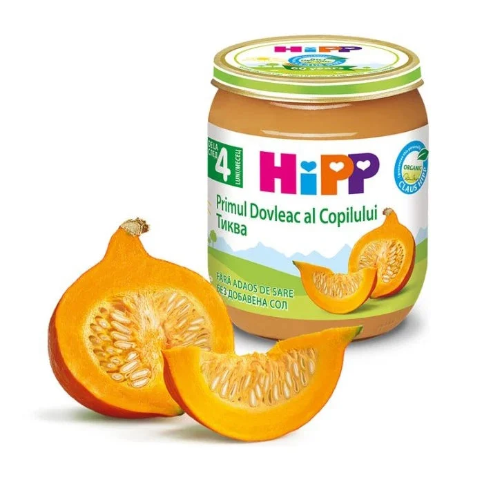 Hipp 4063 Pireu primul dovleac (5 luni) 250g