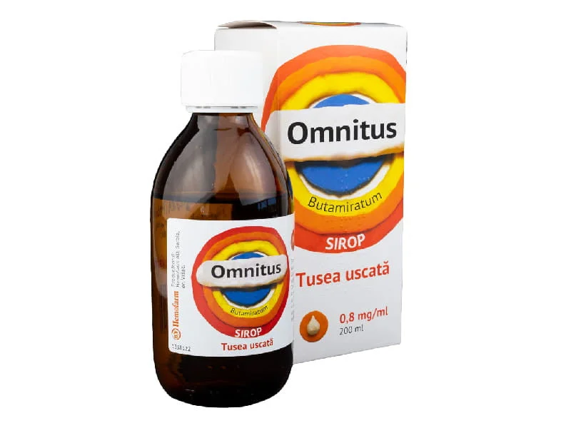 Omnitus sirop 0,8 mg/ml 200 ml N1