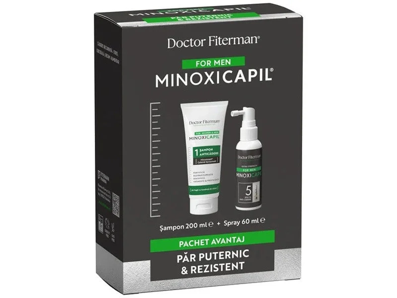 Doctor Fiterman SET MINOXICAPIL Sampon + Doctor Fiterman MINOXICAPIL Men spray