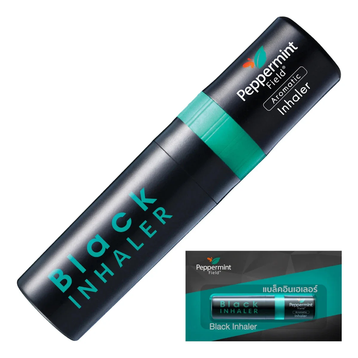 Peppermint Field Aroma Inhalator(Blak Inhaler) 2in1, 2ml