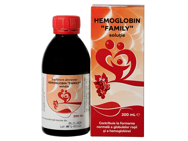 Hemoglobin "Family" solutie 200 ml. N1