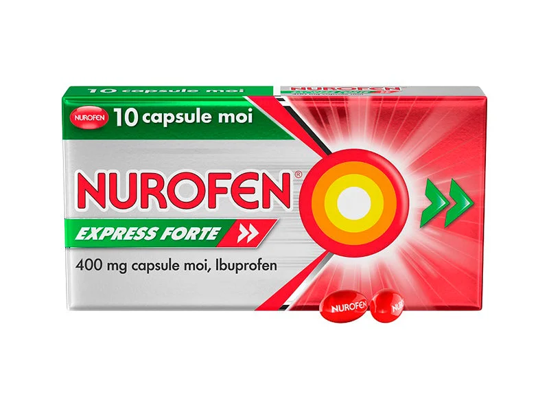 Nurofen Express Forte caps. moi 400 mg N10