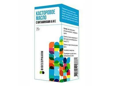 Ricin sol.ulei Vit A+E 25g