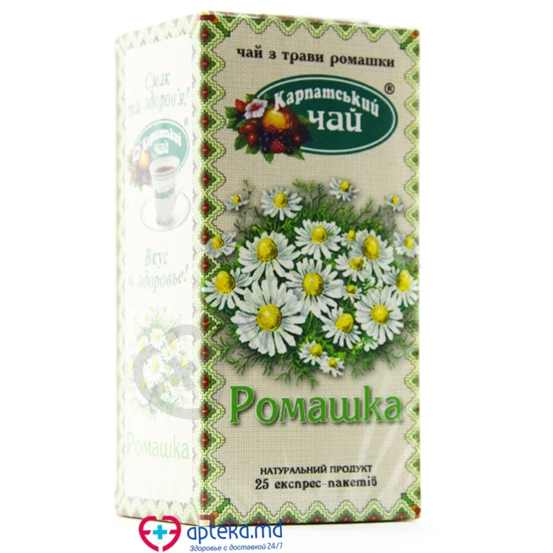Ceai "Карпатский чай" ромашка 1g x 20