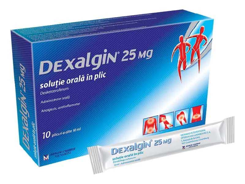 Dexalgin sol.orala plic 25mg 10ml