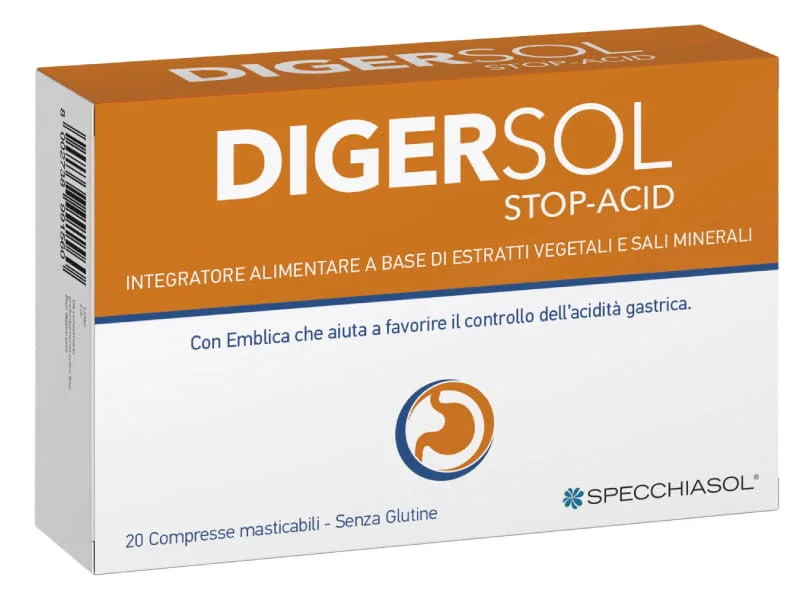 Digersol Stop-Acid tab.