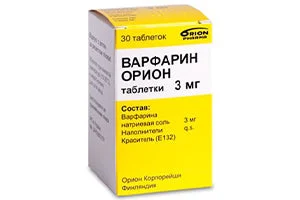 Warfarin 3mg comp.