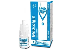 Medrolgin picaturi oftalmice, solutie 5 mg/ml 5ml N1