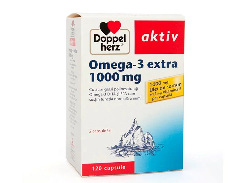Doppelherz Omega 3 1g caps.