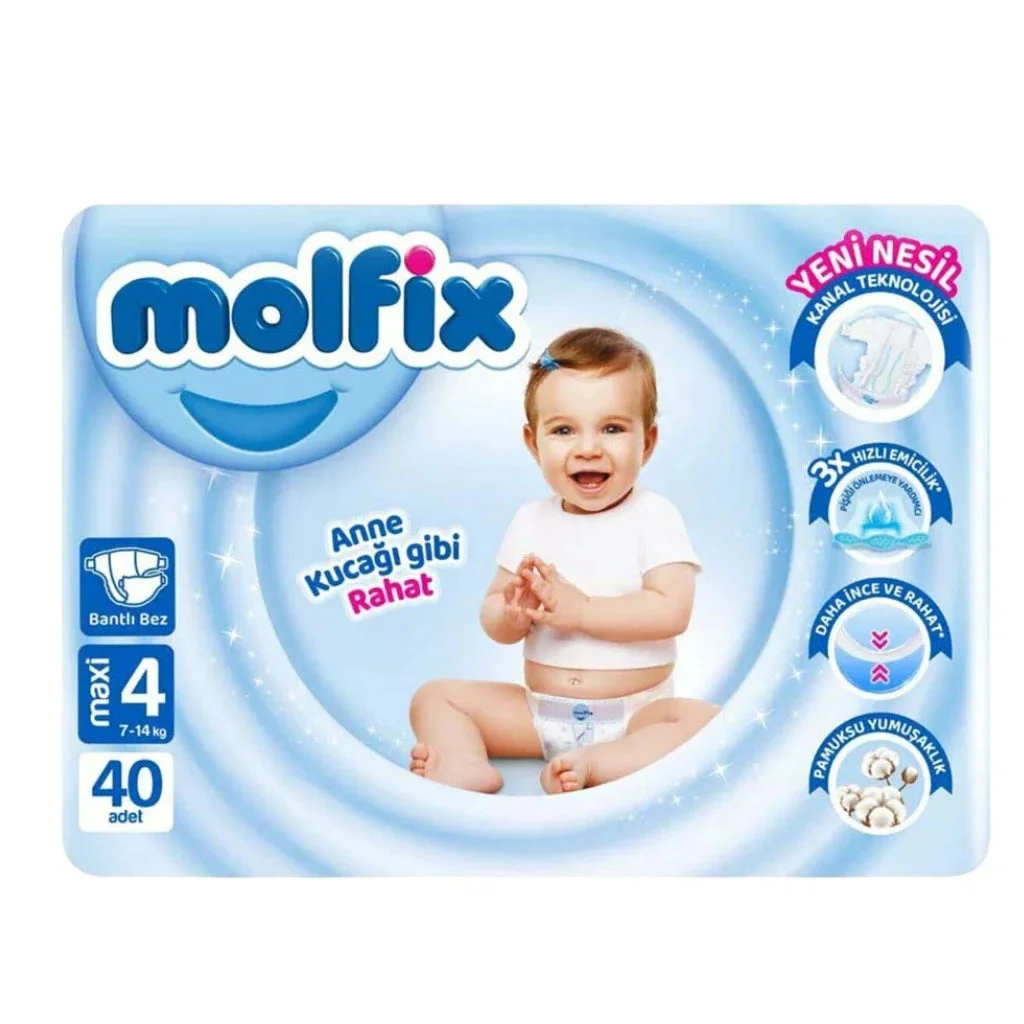 Molfix-4 scutece Maxi 7-14 kg N40