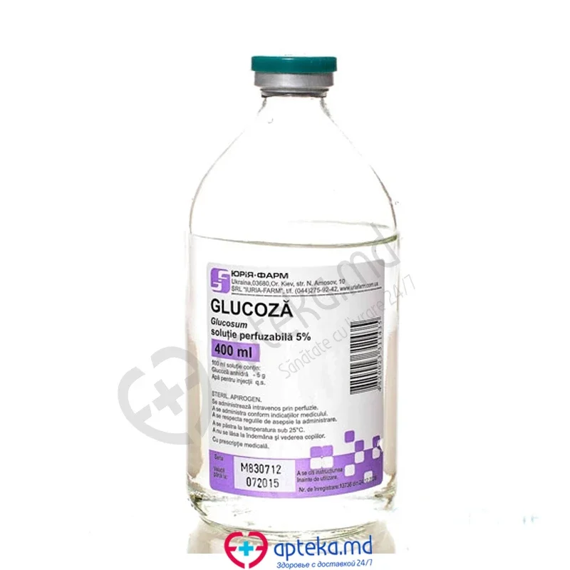 Glucoza sol. perf. 5% 400 ml N1
