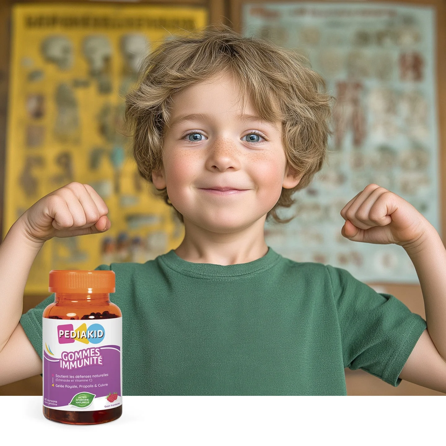 INELDEA PEDIAKID Immunite ursuleti gumati N60