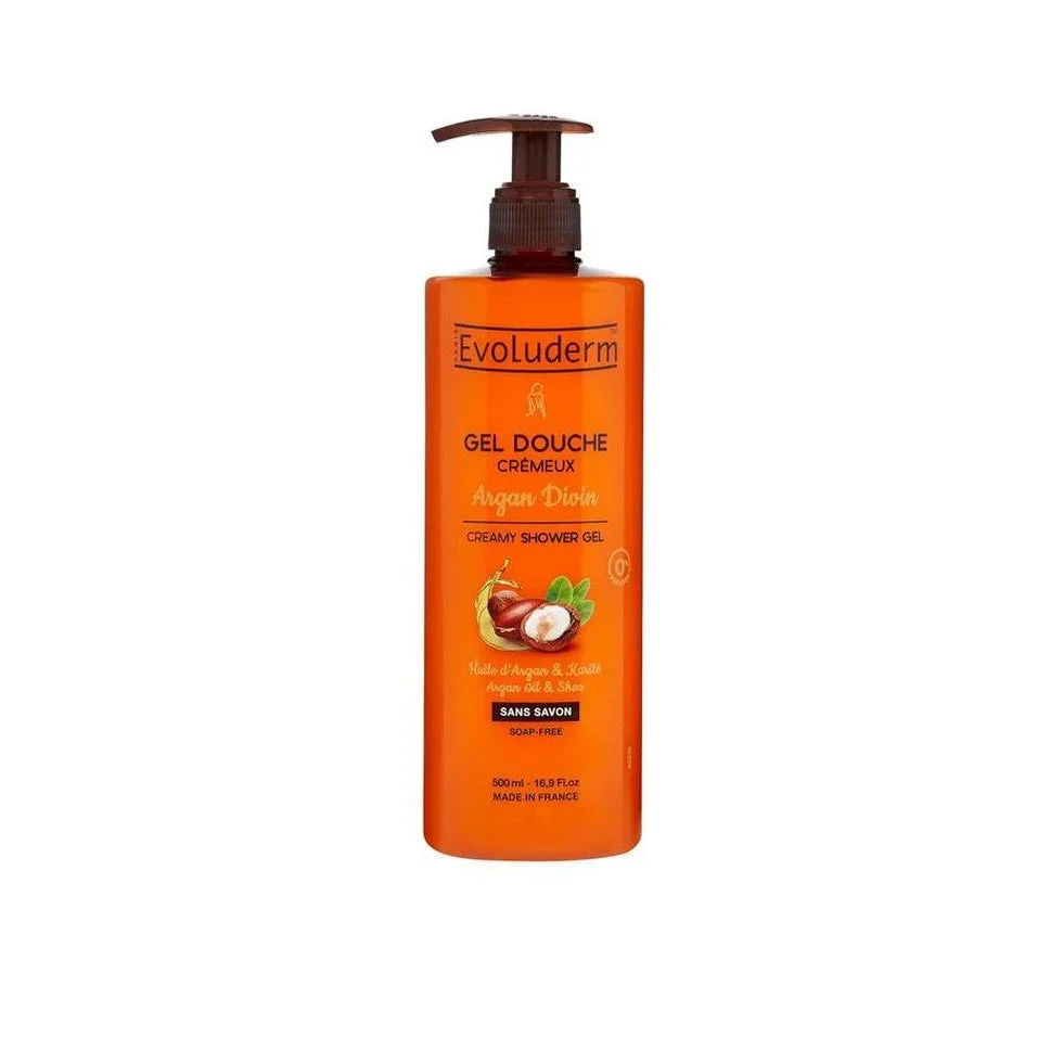 Evoluderm Gel de duș Argan Divin 500ml (17300)